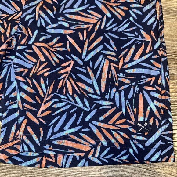 MBX Premium Goods Mens Swim Trunks Floral Flex Fit Elastic Waist Drawstring. 5 - Picture 2 of 10